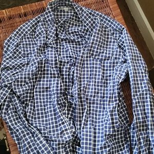 UniQLO Plaid Button Up